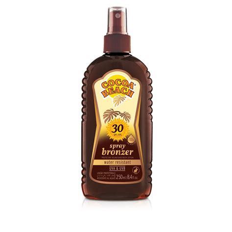 bronzeador de coco